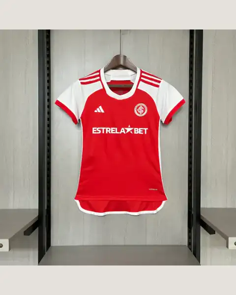 Camisa I Feminina Internacional 24/25 Adidas — foto frontal