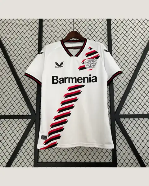 Camisa II Leverkusen 23-24 Castore — foto frontal
