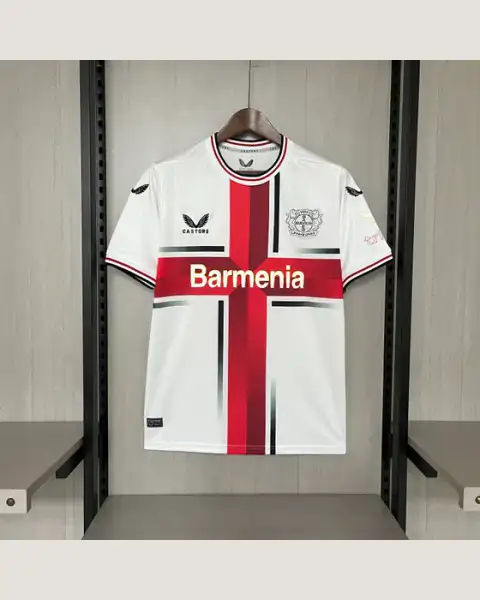 Camisa II Leverkusen 24-25 Castore — foto frontal