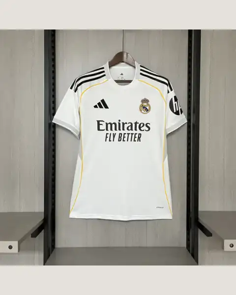 Camisa I Real Madrid 25-26 Adidas — foto frontal