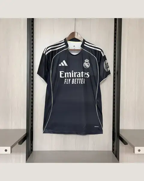 Camisa II Real Madrid 25-26 Adidas — foto frontal