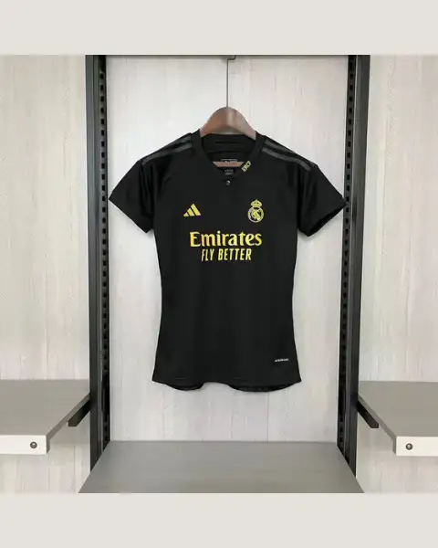 Camisa III Feminina Real Madrid 23-24 Adidas — foto frontal