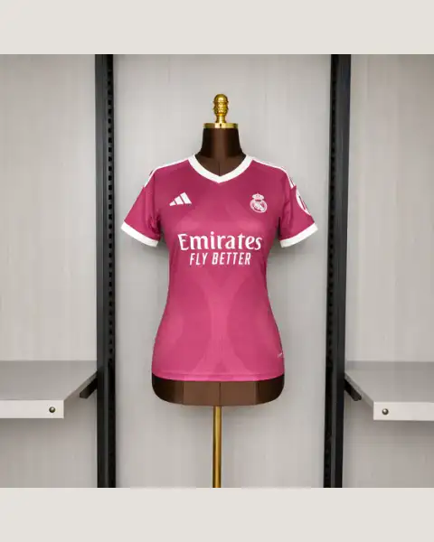Camisa III Feminino Real Madrid 26-27 Adidas — foto frontal